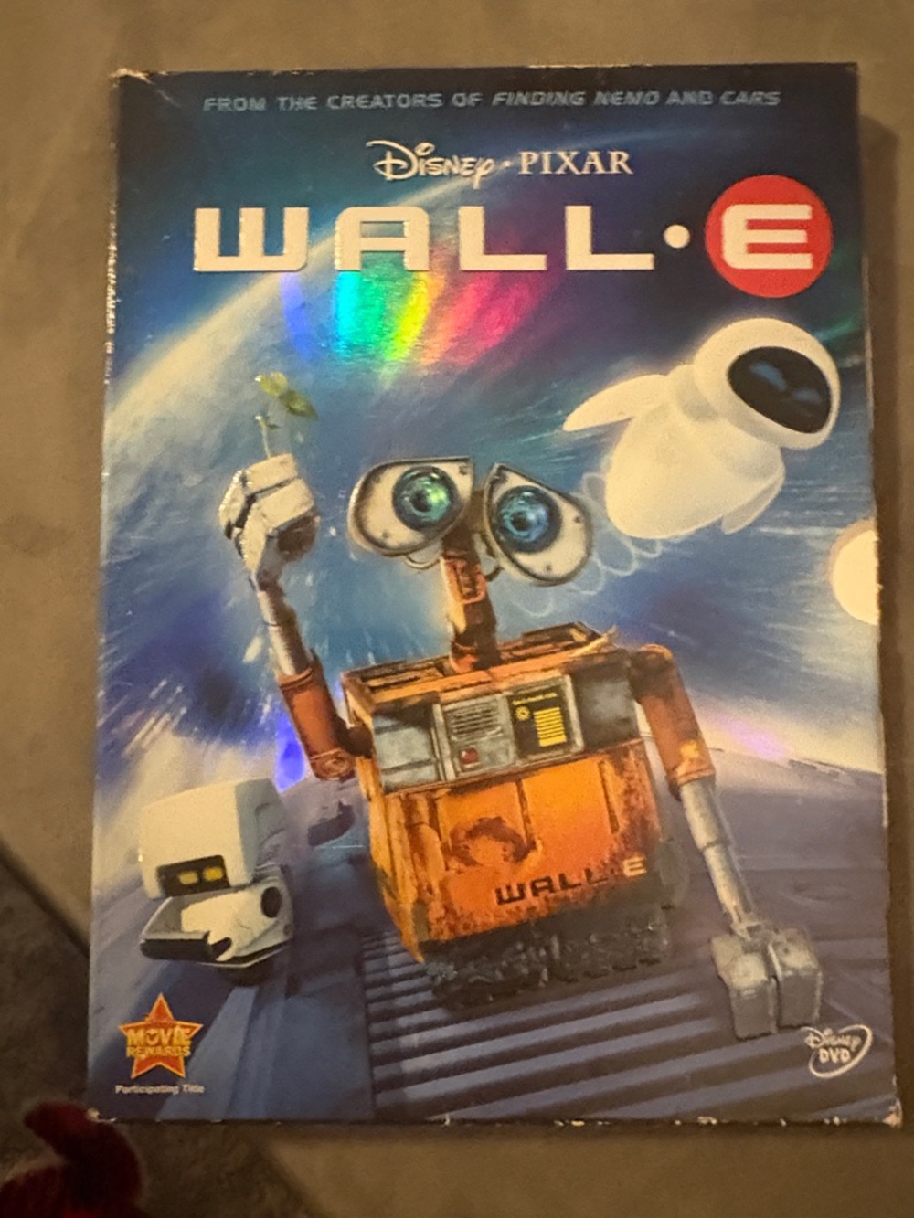 Disney·Pixar WALL·E DVD — Orange Robot Cover